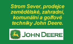 Strom Sever - prodejce zemědělské, zahradní, komunální a golfové techniky John Deere